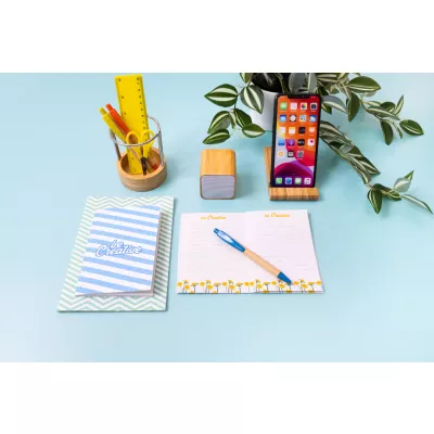 CreaNote Plus A6 Seed niestandardowy notatnik z papieru nasiennego - biały (AP716881)