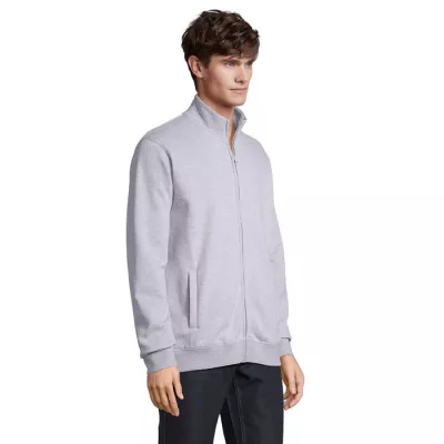 Bluza unisex rozpinana z kieszeniami Sol's COOPER - Szary Melanż 2 (S04240-GY)