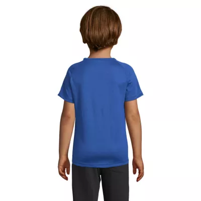 Koszulka sportowa dziecięca 140 g/m² Sol's SPORTY KIDS - Niebieski (S01166-RB)