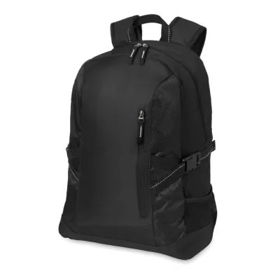 Plecak na laptopa 15" z poliestru 600D TECNOTREK - Czarny (MO9096-03)