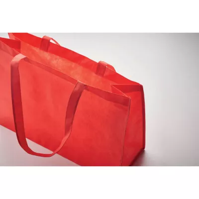 Torba na zakupy z włókniny RPET 80 g/m² KAIMONO - Czerwony (MO2193-05)