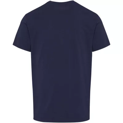 Azurite organiczna koszulka unisex o gramaturze 160 g/m² z krótkim rękawem i certyfikatem OCS - Granatowy (39554-NAVY)