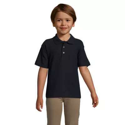 Polo dziecięce piqué 170 g/m² Sol's SUMMER II KIDS - Granatowy (S11344-NY)