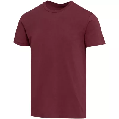 Balfour organiczna koszulka unisex o gramaturze 200 g/m² z krótkim rękawem i certyfikatem OCS - Głęboki bordowy (39557-DPBURGUN)