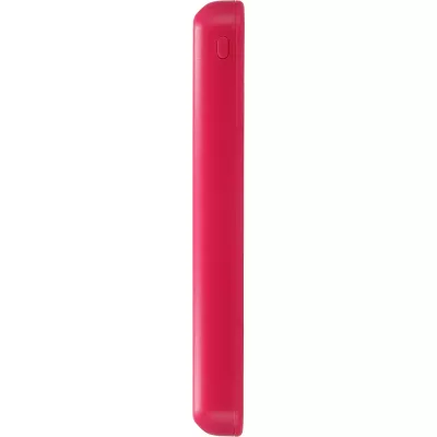 Power bank z ABS z recyklingu 10000 mAh PRESTON - różowy (3549411)
