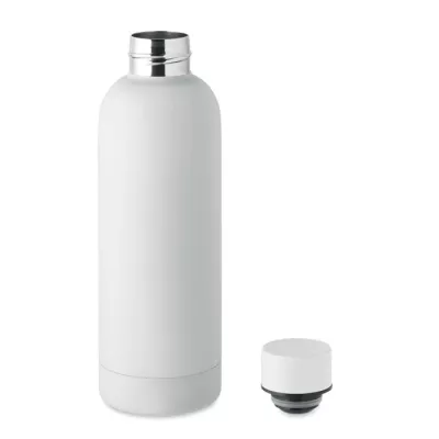 Butelka termiczna ze stali z recyklingu 500 ml ATHENA - Bialy (MO6750-06)