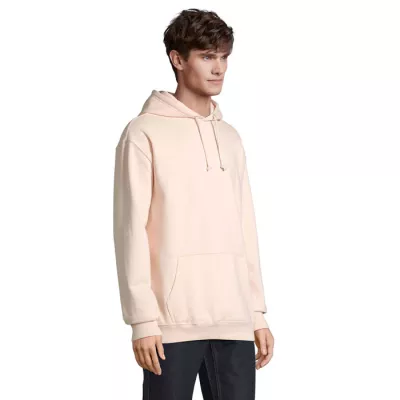 Bluza unisex z kapturem 280 g/m² Sol's CONDOR - Kremowy Róż (S03815-CP)