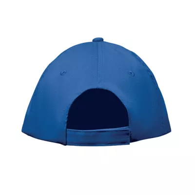 Czapka z daszkiem 5-panelowa z bawełny 180 g/m² SUNNY - Niebieski (MO2345-37)