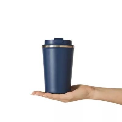 Butelka termiczna z podwójną izolacją - granatowy (56-0304732)