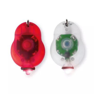 Lampki rowerowe 2 szt. z bateriami BYLUX - Wielokolorowy (MO8070-99)