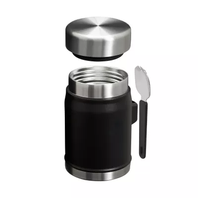 Termos obiadowy ze sztućcem CLASSIC - 0,4 L - Black 2.0 (10113530105)