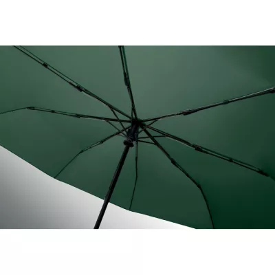 Parasol składany wiatroodporny 21" z RPET UMKRAB - Zielony (MO2692-09)