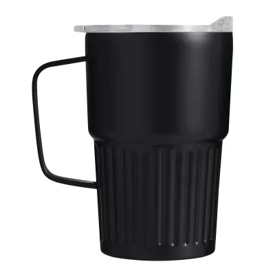Próżniowy kubek 450 ml WAVE HOLD - czarny (56-0304709)
