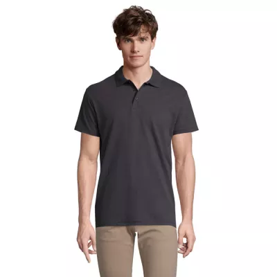 Koszulka polo męska piqué 210 g/m² Sol's SPRING II - Mysi Szary (S11362-MU)