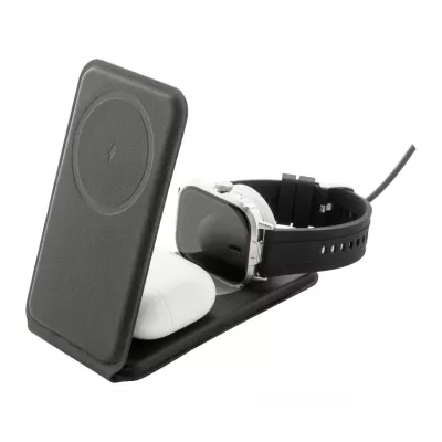 LuxCharge Stand Uchwyt na telefon RPU, ładowarka indukcyjna - czarny (AP864120-10)