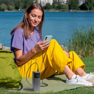 Power bank 20000 mAh Hama High Power 65W - grafitowy (VH028-15)