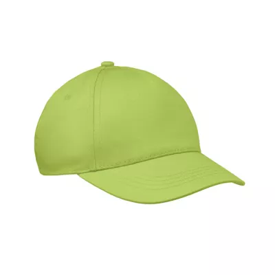 Czapka z daszkiem dziecięca 180 g/m² BUZZ KIDS - Limonka (MO2346-48)