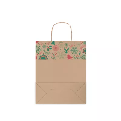 Torba prezentowa papierowa średnia 90 g/m² BAO MEDIUM - Bezowy (CX1519-13)
