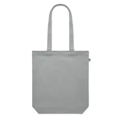 Torba płócienna z bawełny organicznej 270 g/m² COCO - Szary (MO6713-07)