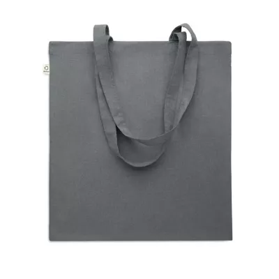 Torba z bawełny z recyklingu 140 g/m² VIVEKA COLOUR - Kamienny Szary (MO2302-15)
