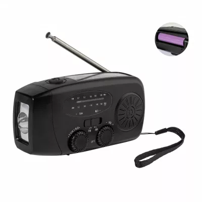 Beacon wielofunkcyjne radio awaryjne - czarny (AP864154-10)
