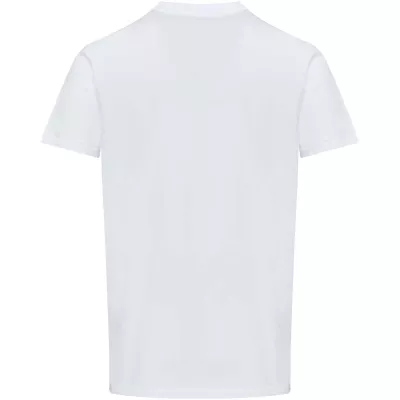 Balfour organiczna koszulka unisex o gramaturze 200 g/m² z krótkim rękawem i certyfikatem OCS - Biały (39557-WHITE)