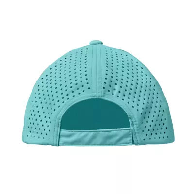 Czapka z daszkiem sportowa 5-panelowa 130 g/m² CAPO - Turkusowy (MO2543-12)