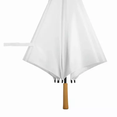 Parasol typu golf RAINDROPS - biały (56-0104220)