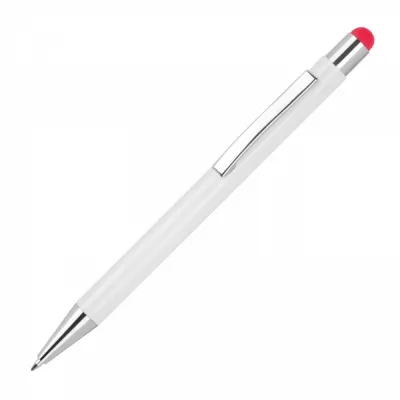 Długopis aluminiowy touch pen soft touch JEAN - czerwony (1323805)