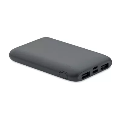 Powerbank 5000 mAh z ABS z recyklingu POWER52C - Kamienny Szary (MO2279-15)