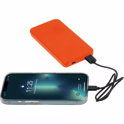 Power bank z ABS z recyklingu 10 000 mAh PRESTON - navy (3549410)
