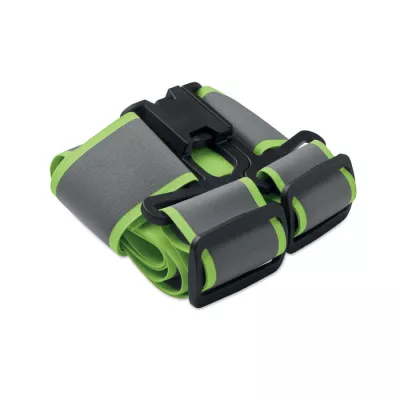 Pas odblaskowy regulowany 360° EN17353 ALLVISIBLE+ - Fluorescencyjny Zielony (MO2405-68)