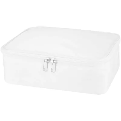 Muse organizer na kosmetyki do makijażu z certyfikatem GRS z tworzywa RPET - Złamana biel (12077002)