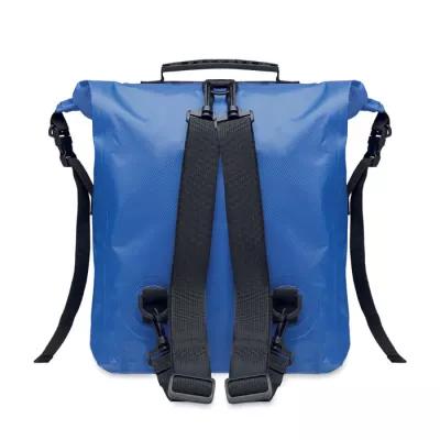 Plecak wodoodporny rolltop z RPET 25 l SCUBAROLL - Niebieski (MO2181-37)