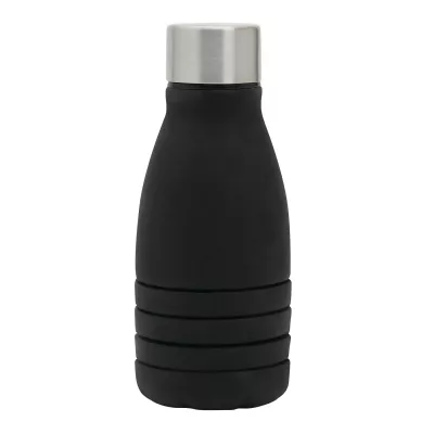Składana butelka do picia 550 ml BIG GETS SMALL - czarny (56-0603190)
