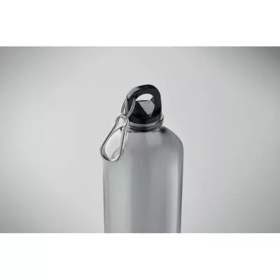 Butelka z RPET z karabińczykiem 750 ml MOSS RE750 - Przezroczysty Szary (MO2804-27)