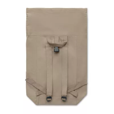 Plecak z bawełny z recyklingu 390 g/m² KAMET - Khaki (MO2552-39)