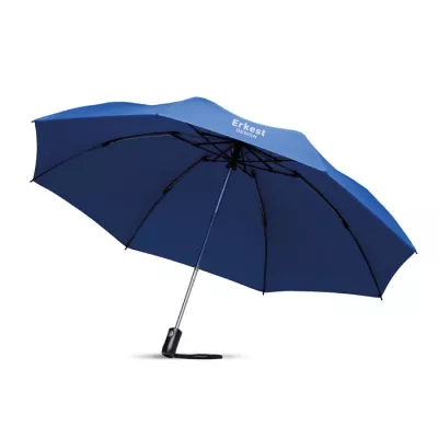 Parasol odwrotny 23" automatyczny DUNDEE FOLDABLE - Niebieski (MO9092-37)