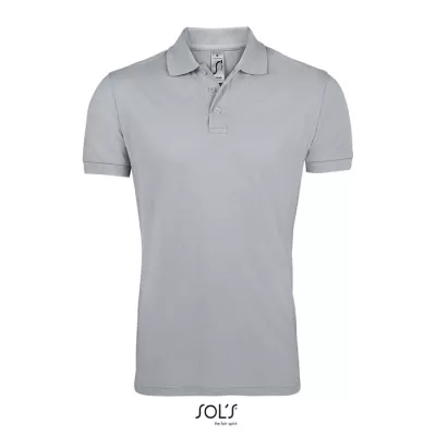 Koszulka polo męska 200 g/m² Sol's PRIME MEN - Pure Grey (S00571-PG)