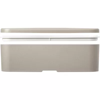 MIYO POP jednopoziomowe pudełko śniadaniowe o pojemności 700 ml - Sandstone (21077806)