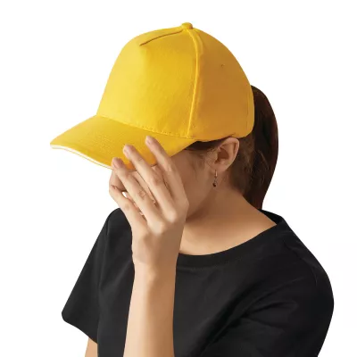 Czapka baseballowa WALK - żółty (56-0702094)