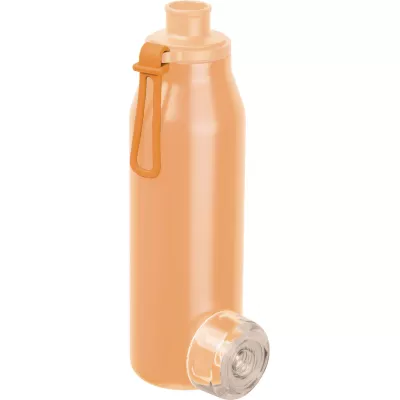 Butelka termiczna stalowa z recyklingu GRAND HAVEN MoLu 640 ml - pomarańczowy (534910)
