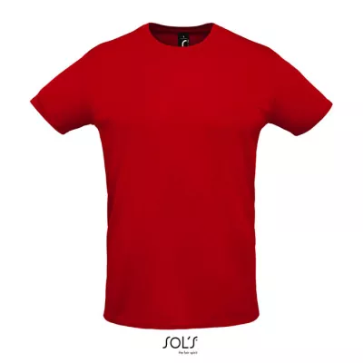 Koszulka sportowa unisex 130 g/m² Sol's SPRINT - Czerwony (S02995-RD)