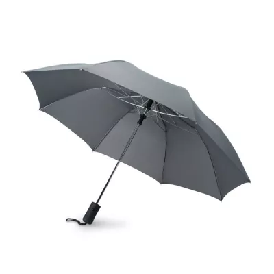 Parasol składany 21" automatyczny HAARLEM - Szary (MO8775-07)