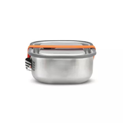 Duże pudełko śniadaniowe ze stali nierdzewnej Black+Blum - pomarańczowy (P439.0008)