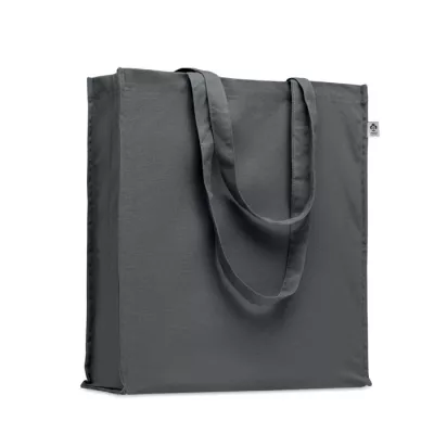 Torba z bawełny organicznej 220 g/m² BENTE COLOUR - Kamienny Szary (MO2197-15)
