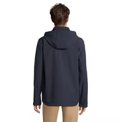 Softshell męski z kapturem Sol's RACE HOODED MEN - French Navy (S04447-FN)