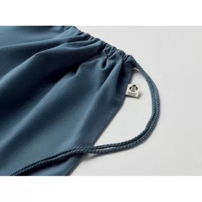 Torba z bawełny organicznej 140 g/m² YUKI COLOUR - Niebieski (MO6355-04)