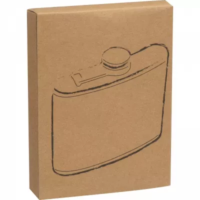 Piersiówka 170 ml SUSANNA - brązowy (6243901)