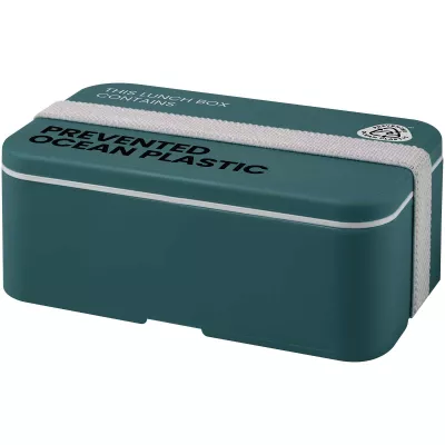 MIYO POP jednopoziomowe pudełko śniadaniowe o pojemności 700 ml - Deep Sea Green (21077864)